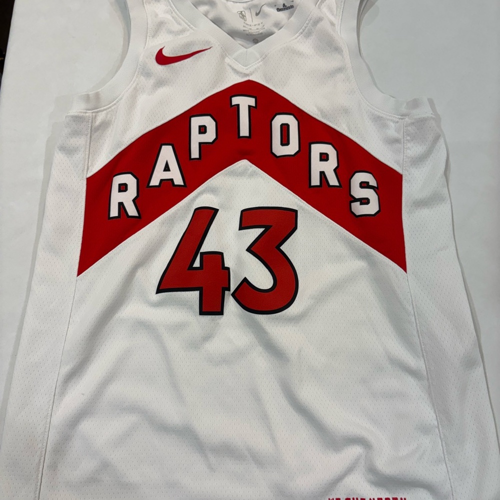 Nike White Dri-FIT Jersey